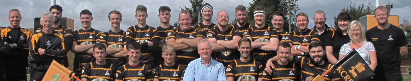 KCRFC 1st XV team photo prior to the first game of the season