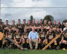 KCRFC 1st XV team photo prior to the first game of the season