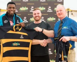 KCRFC Kidderminster Carolians RFC kit presentation