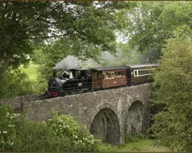 views of Welshpool and Llanfair light railway