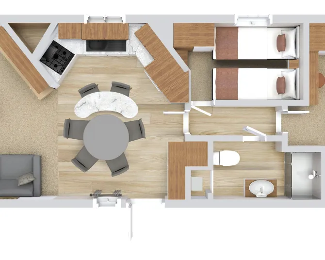 Jubilee Queen Bee floor plan 