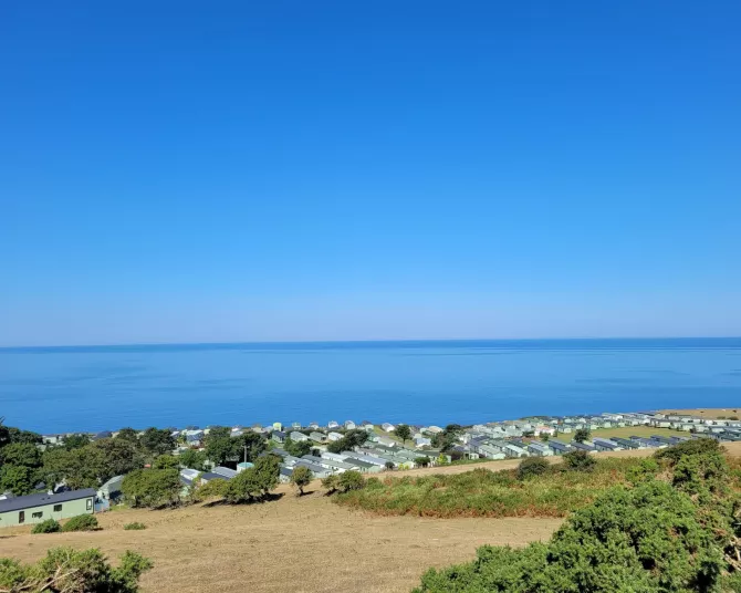 Morfa Bychan sea view