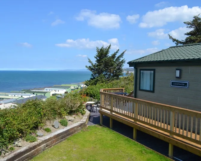 Morfa Bychan sea view