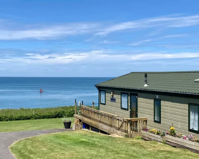 Morfa Bychan sea view