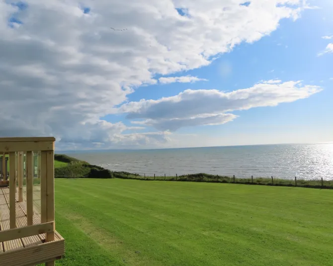 Morfa Bychan sea view