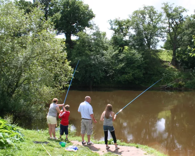 Lickhill Manor fishing