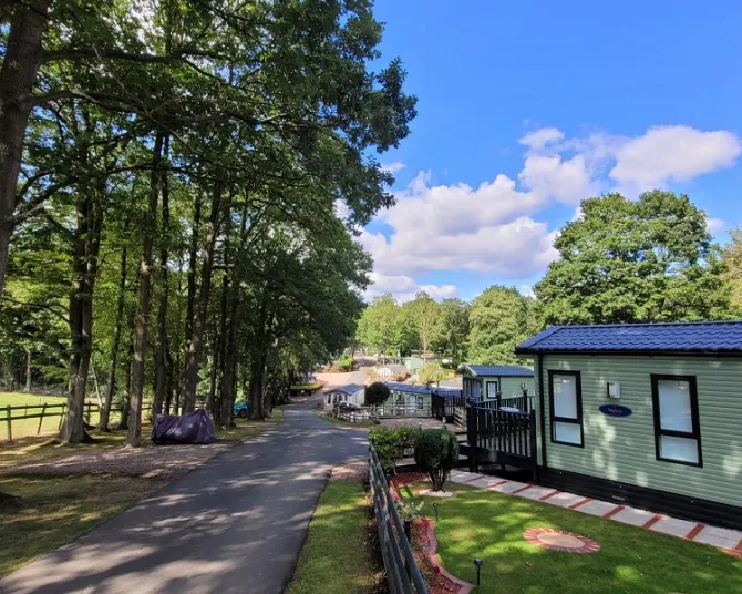 The Coppice Leisure Park Marlow and view