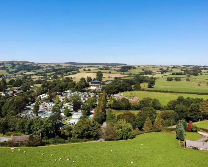 Riverbend park and surrounding area