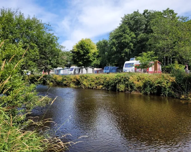 Riverbend river and tourers