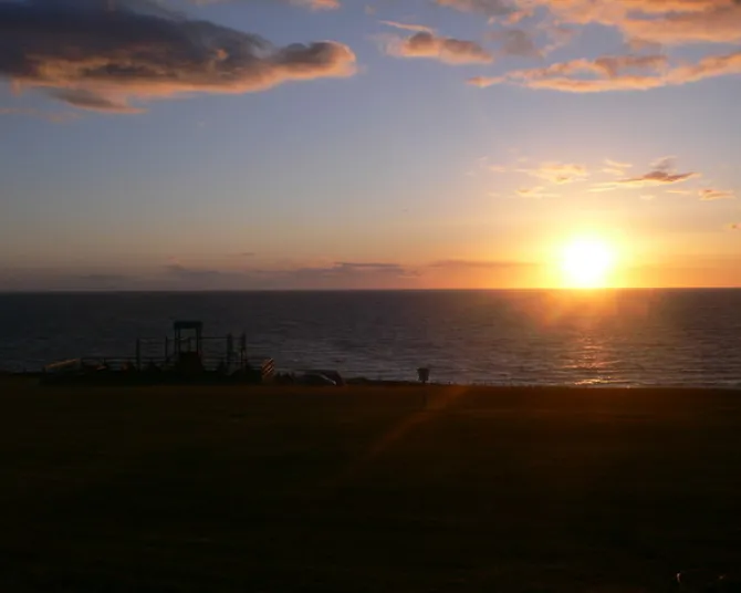 Morfa Bychan sunset 