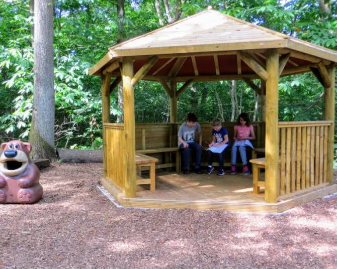 The Coppice Leisure Park veranda